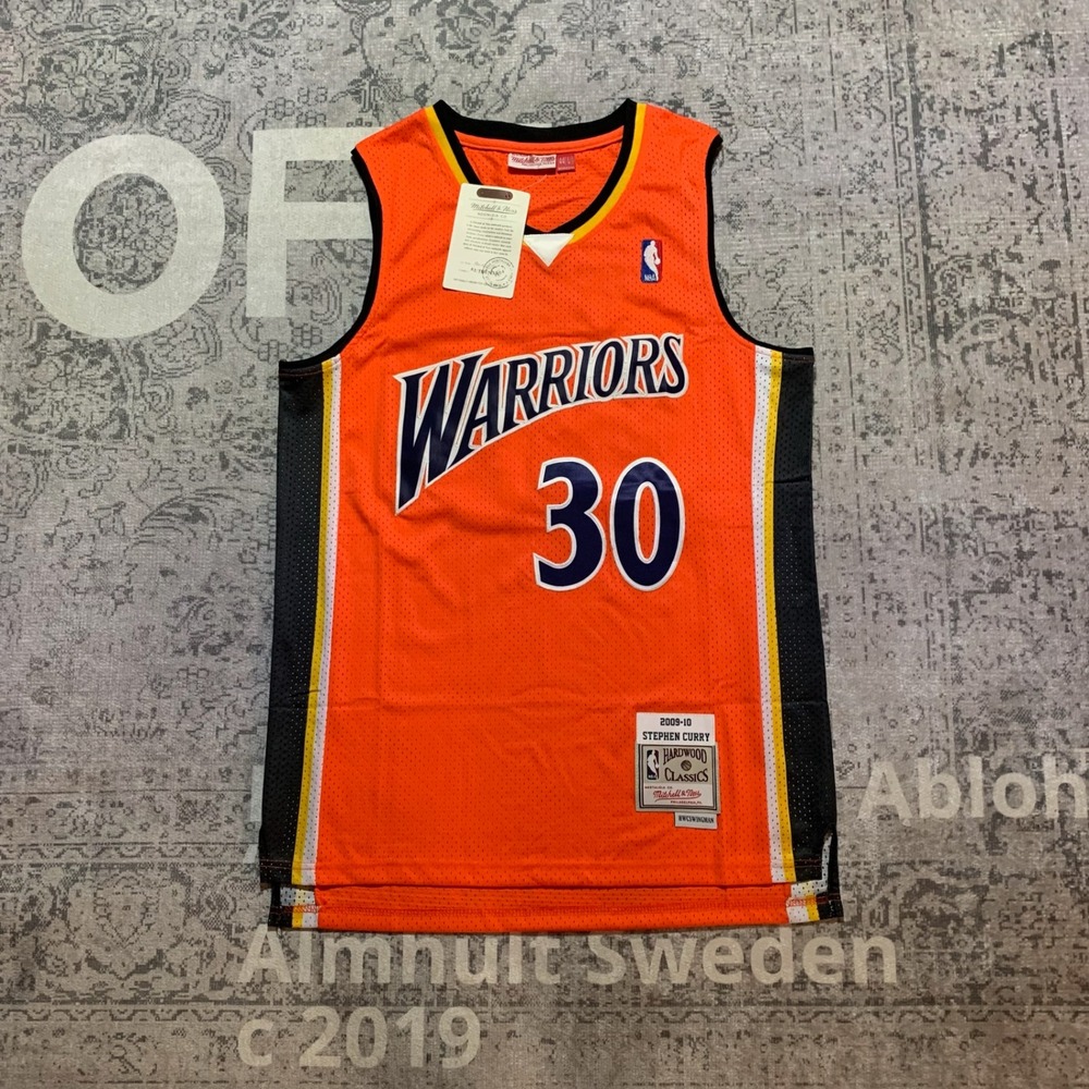Mitchell & Ness Stephen Curry Warriors 2009-10 Jersey Orange Large 44
